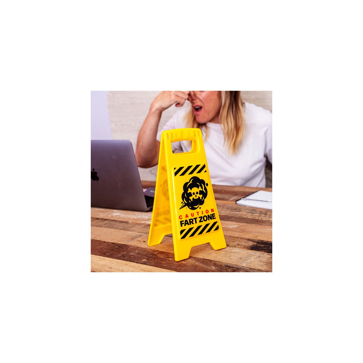 Desk Warning Sign - Fart Zone - desk signs | SDS Distributors Ltd.