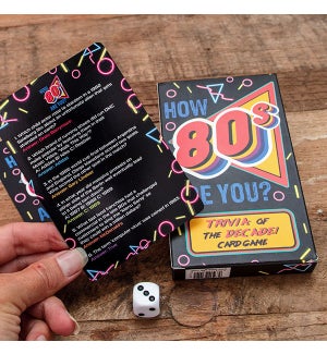 Game - 80s Trivia Cards - How 80s Are You?