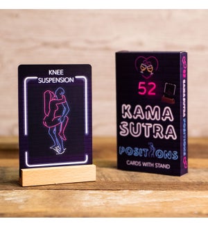 Game - 52 Kama Sutra Positions - Neon Cards