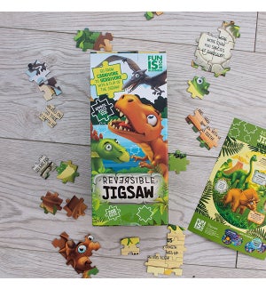 Childrens Reversible Jigsaws - Dinosaurs