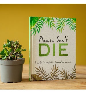 Book - Please dont die - Houseplants