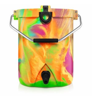 BackTap Rotomolded 3-gallon backpack cooler - Rainbow Swirl