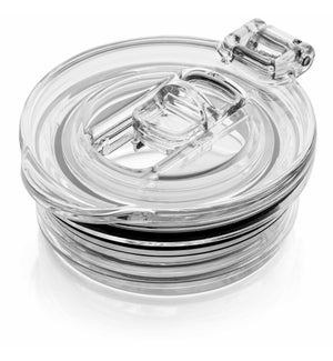 Flute Straw Lid - Clear