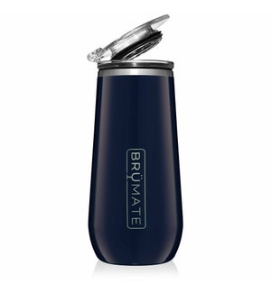 Flute Insulated 12oz Champagne Flute - Navy Blue