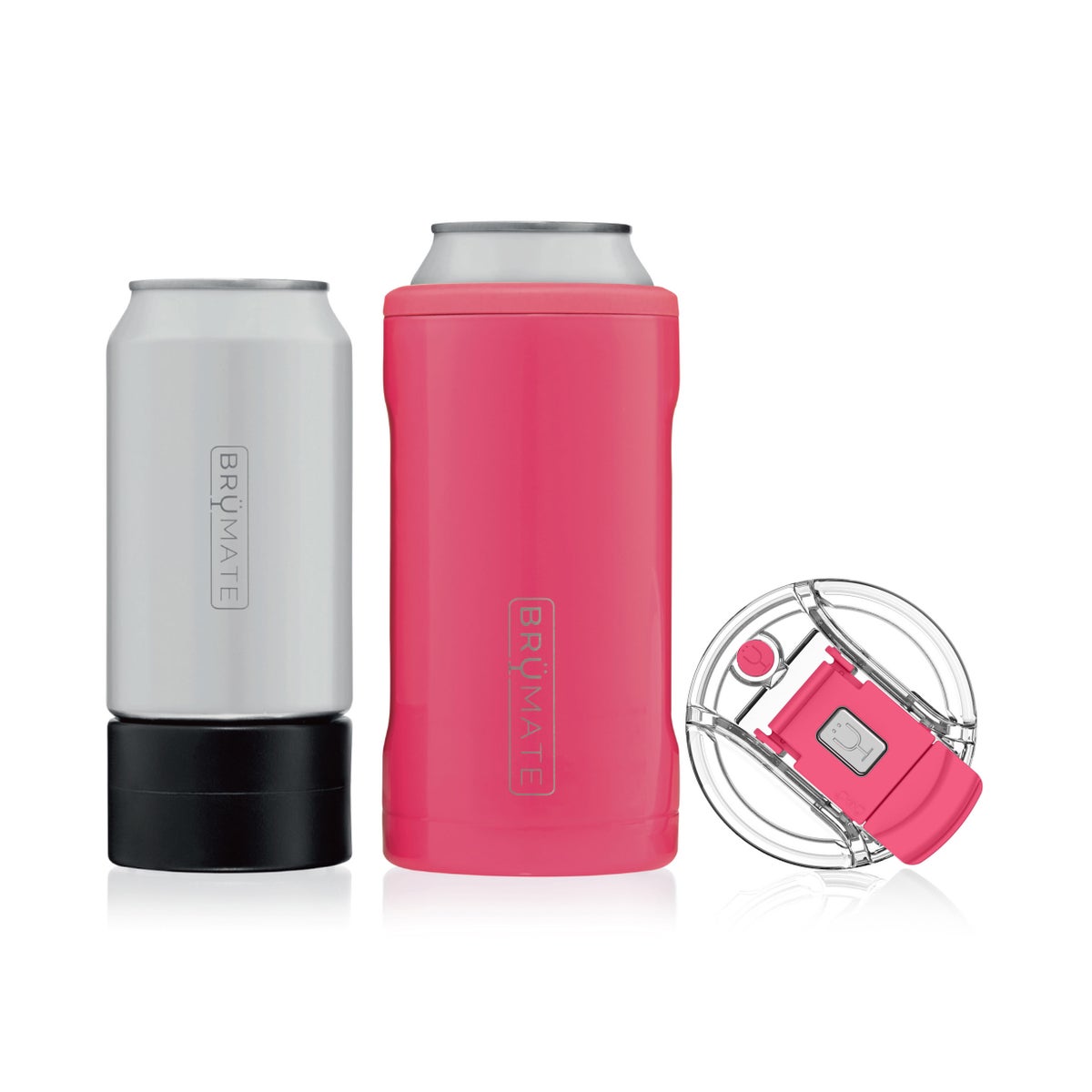 Hopsulator TRiO, 3-in-1 can-cooler - Neon Pink