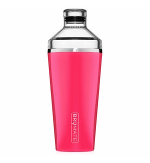 Shaker Pint Insulated Cocktail Shaker 20oz - Neon Pink