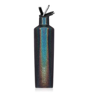 ReHydration Bottle 25oz - Glitter Charcoal