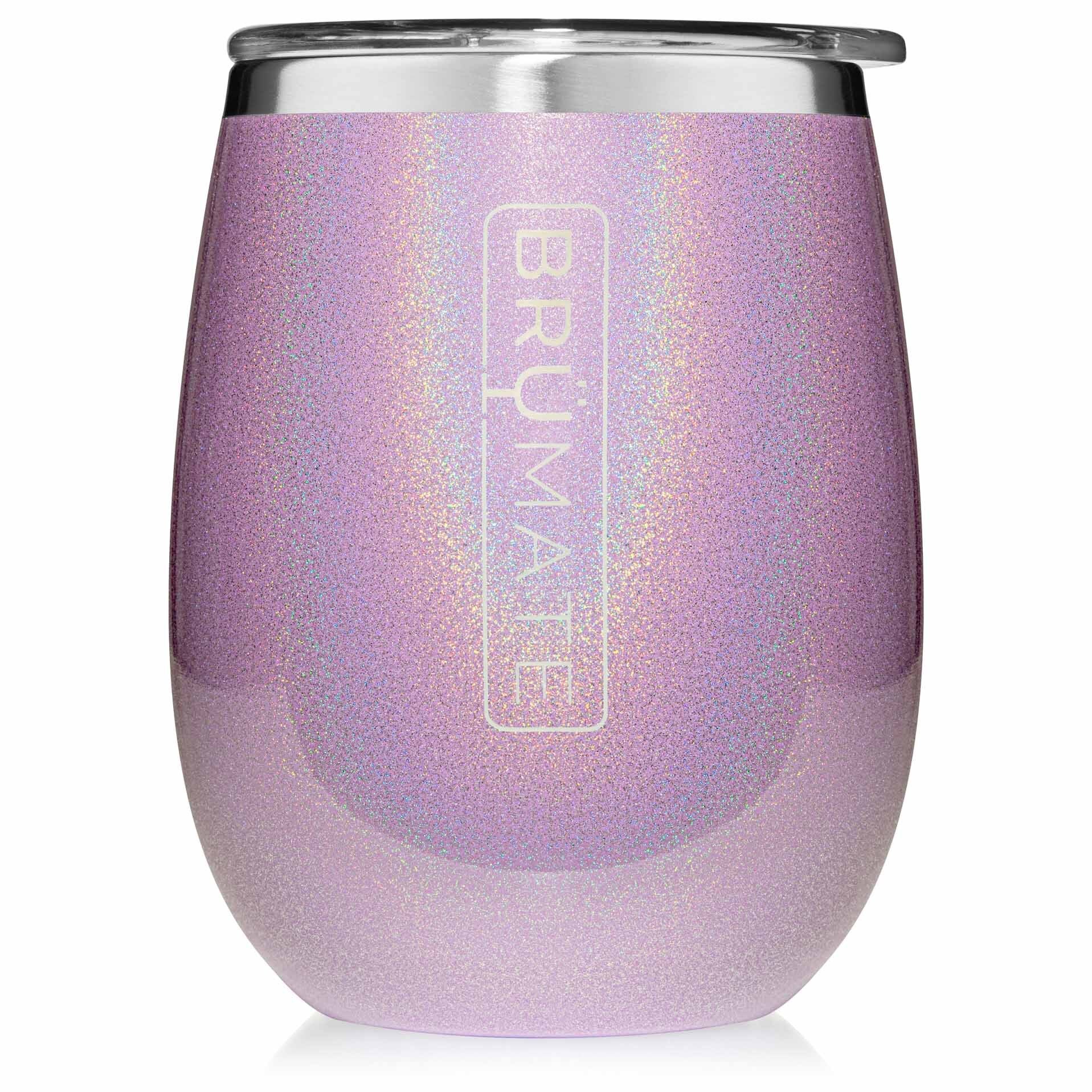 BruMate Uncork'd XL Cocktail Wine Tumbler Plum