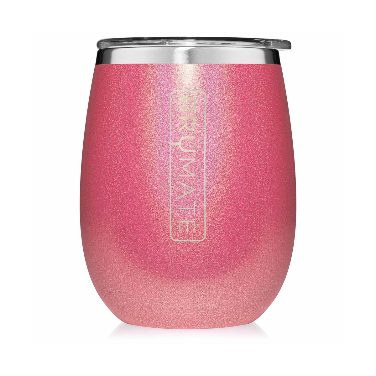 Uncork'd XL 14oz Wine Tumbler - Glitter Pink