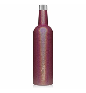 Winesulator Insulated Wine Canteen 25oz - Glitter Merlot