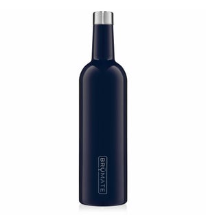 Winesulator Insulated Wine Canteen 25oz - Navy Blue