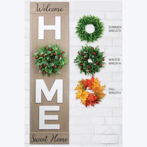 Interchangeable Welcome Signs