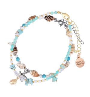 Coastal Shell Anklet