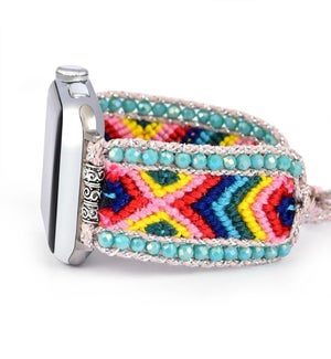 Aqua Wave Woven Watch Strap