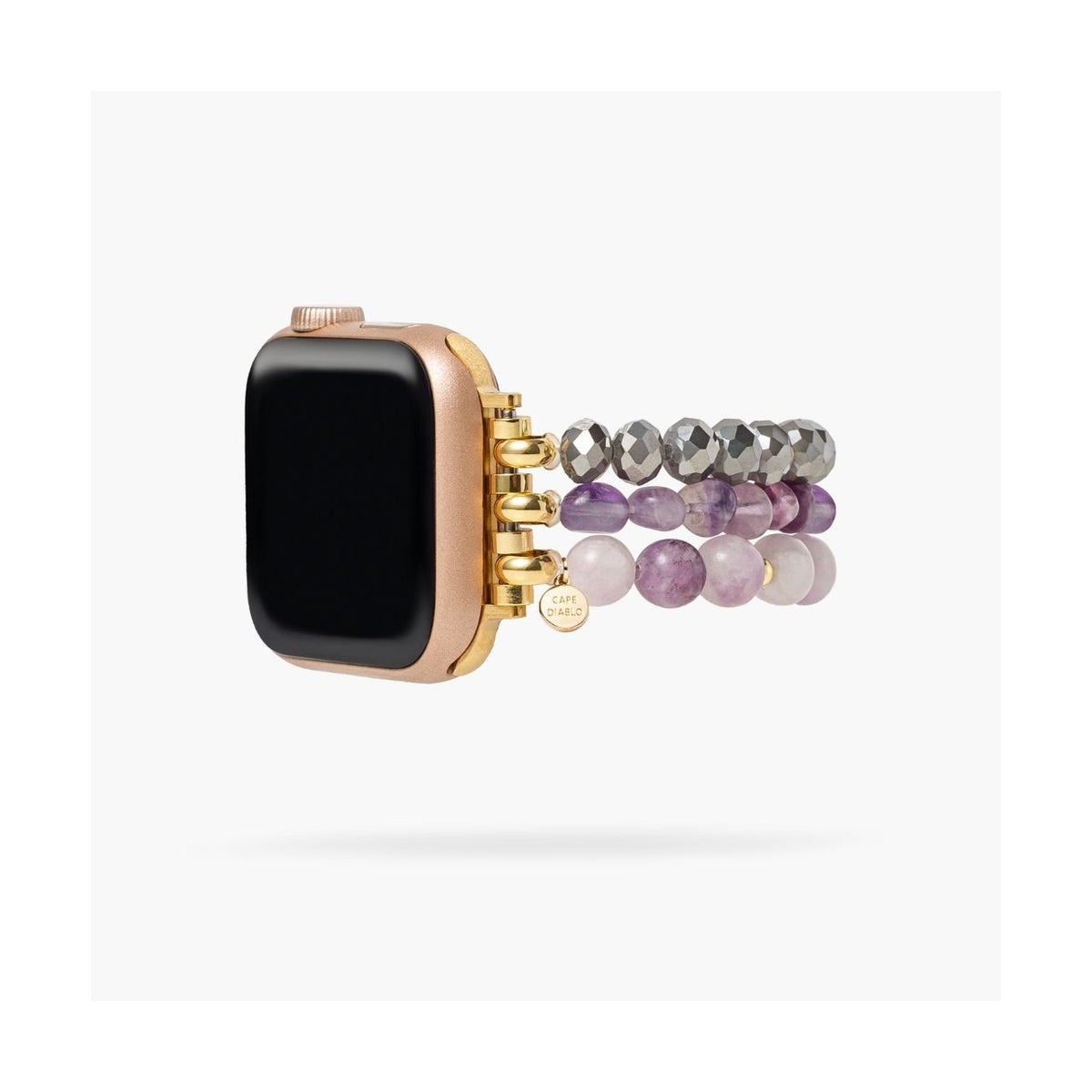 Lepidolite Glow Apple Watch Strap Large