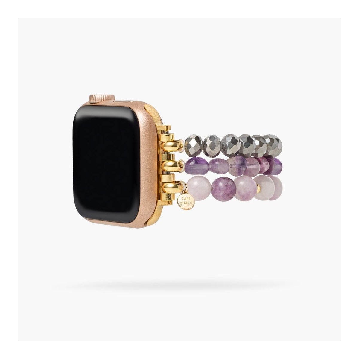 Lepidolite Glow Apple Watch Strap Large