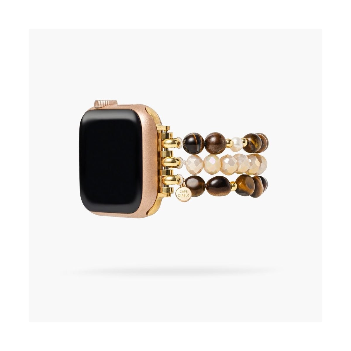 Tigers Eye Radiance Apple Watch Strap Large