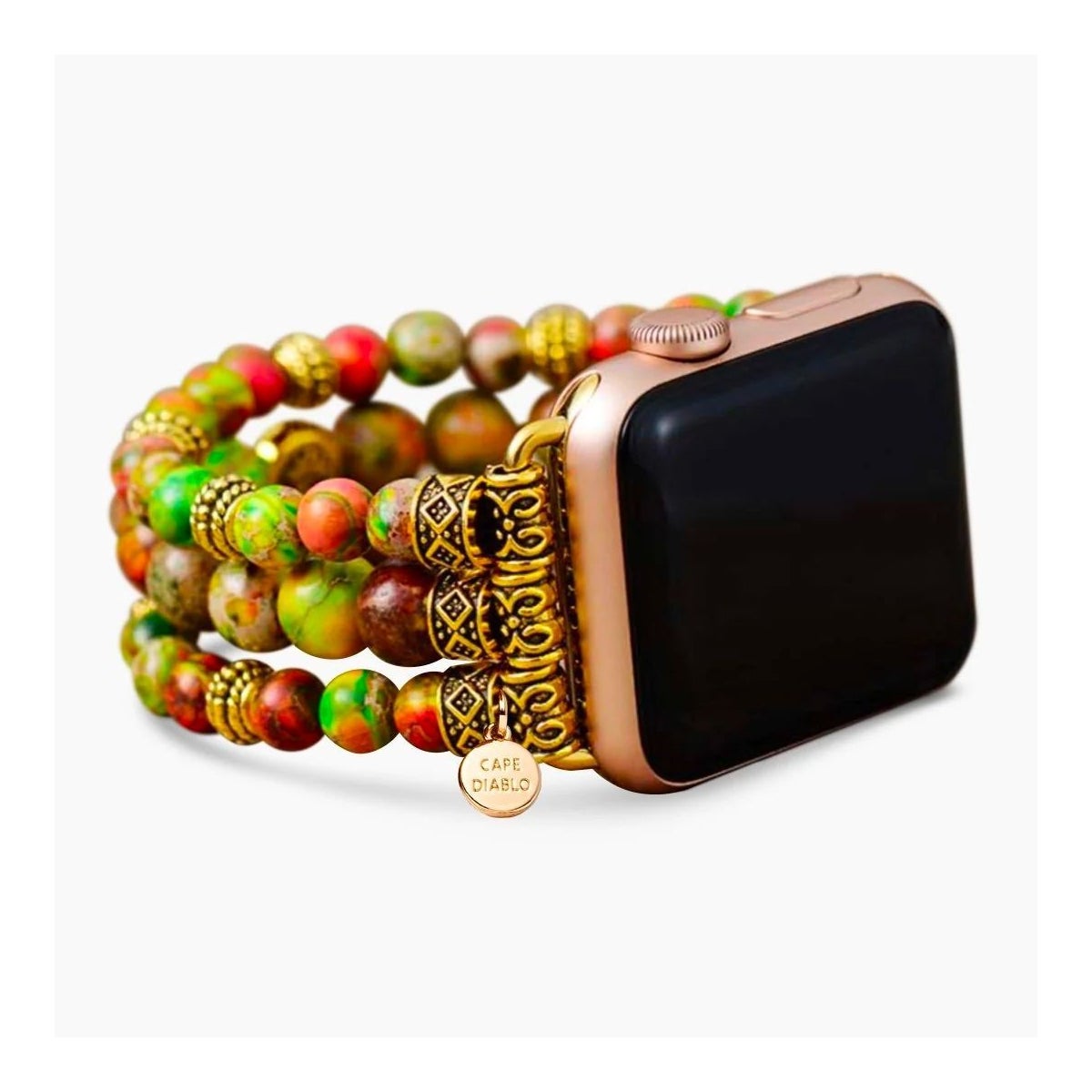 Conifer Jasper Stretch Apple Watch Strap Large