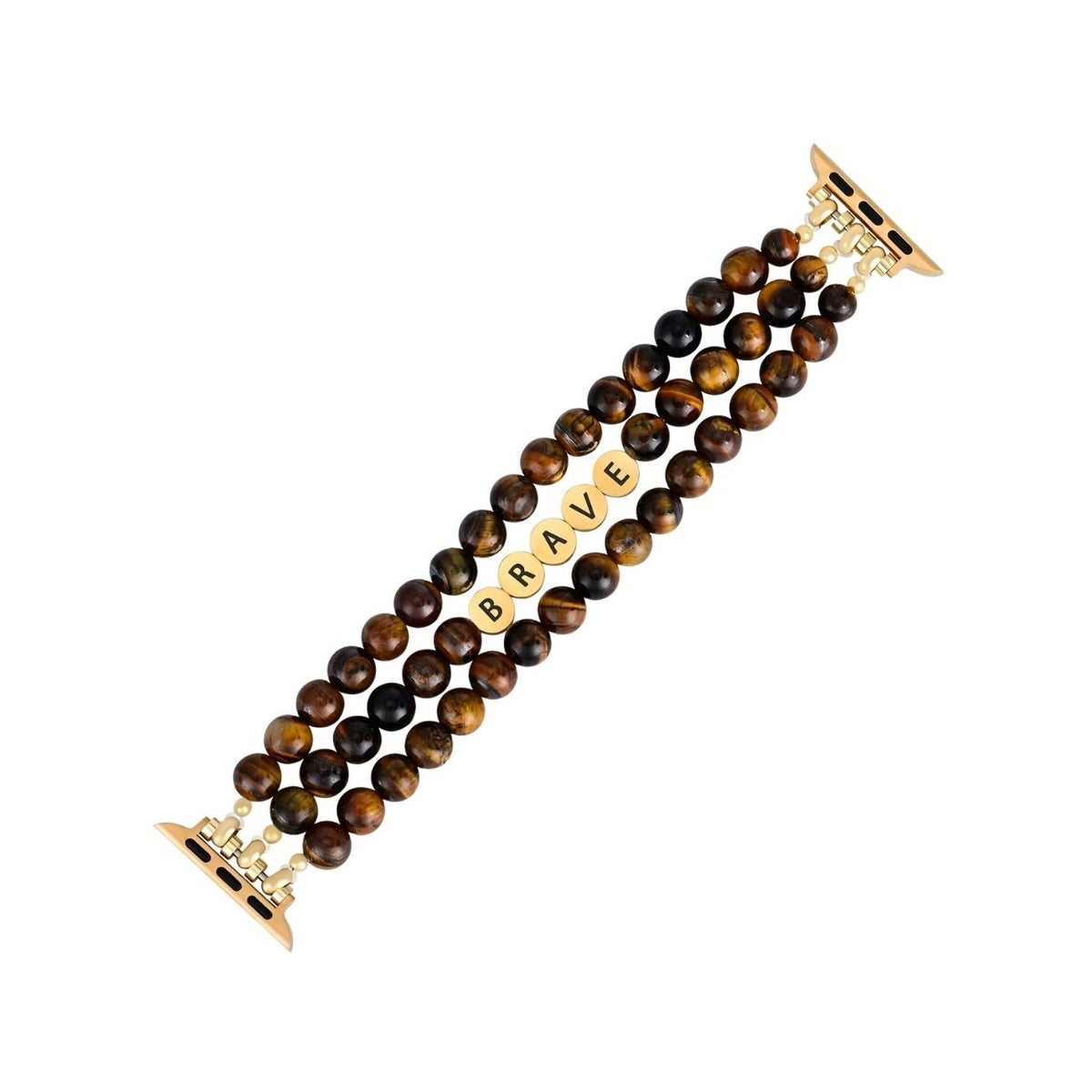 Tiger Eye Brave Inspiration Apple Watch Strap Large