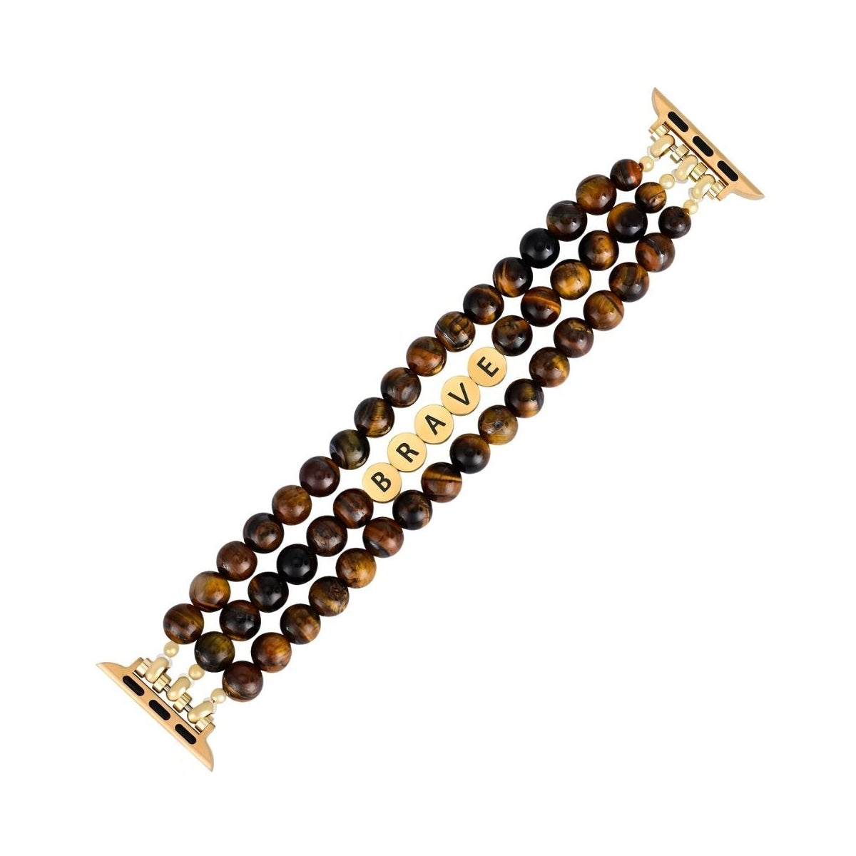 Tiger Eye Brave Inspiration Apple Watch Strap Large