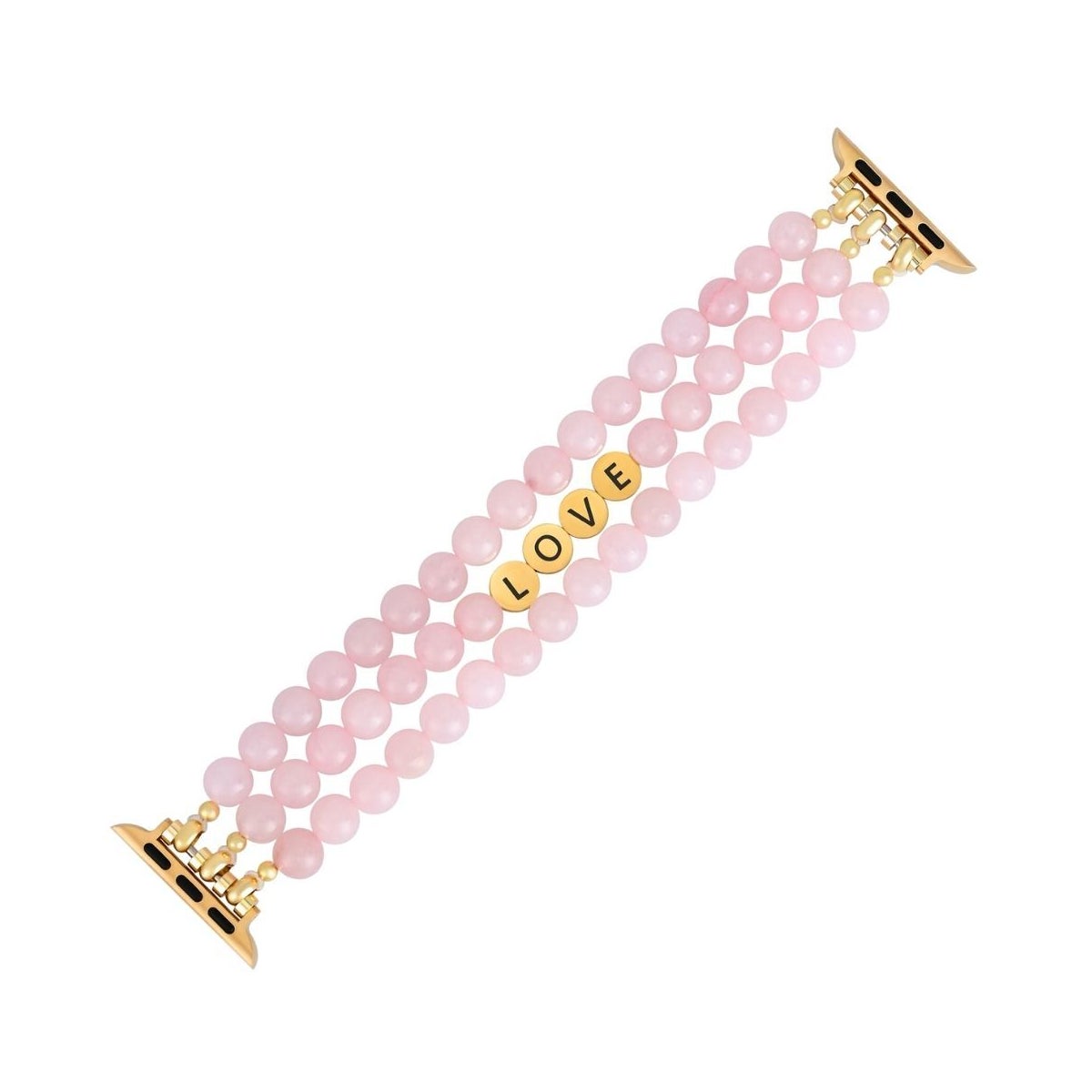 Rose Quartz Love Inspiration Apple Watch Strap Large