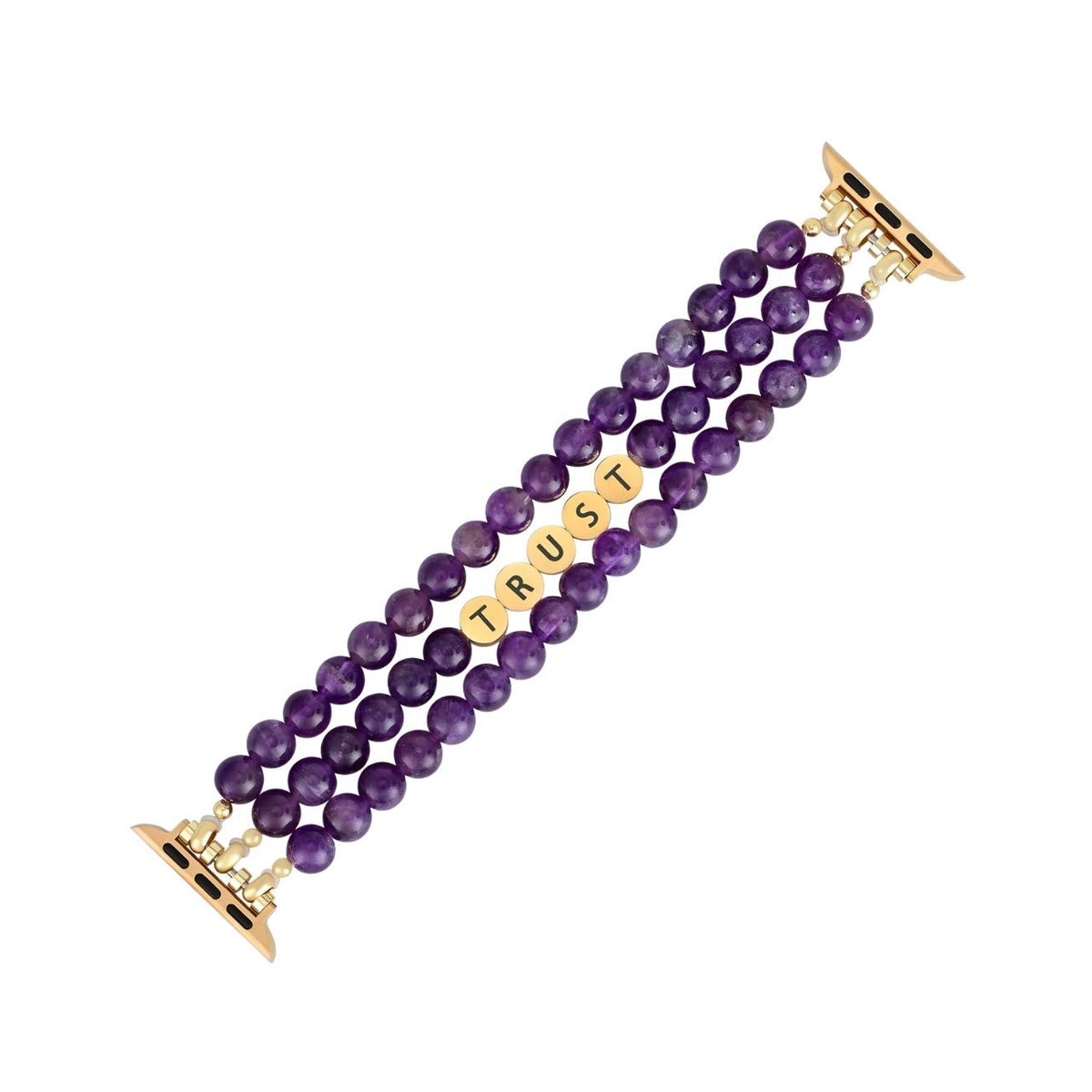 Amethyst Trust Inspiration Apple Watch Strap Large