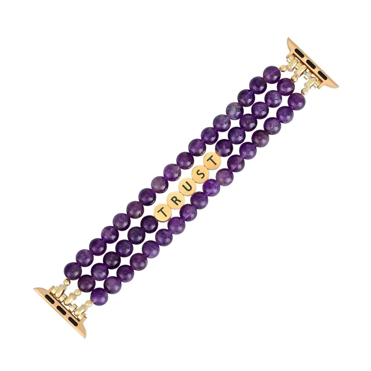 Amethyst Trust Inspiration Apple Watch Strap Large