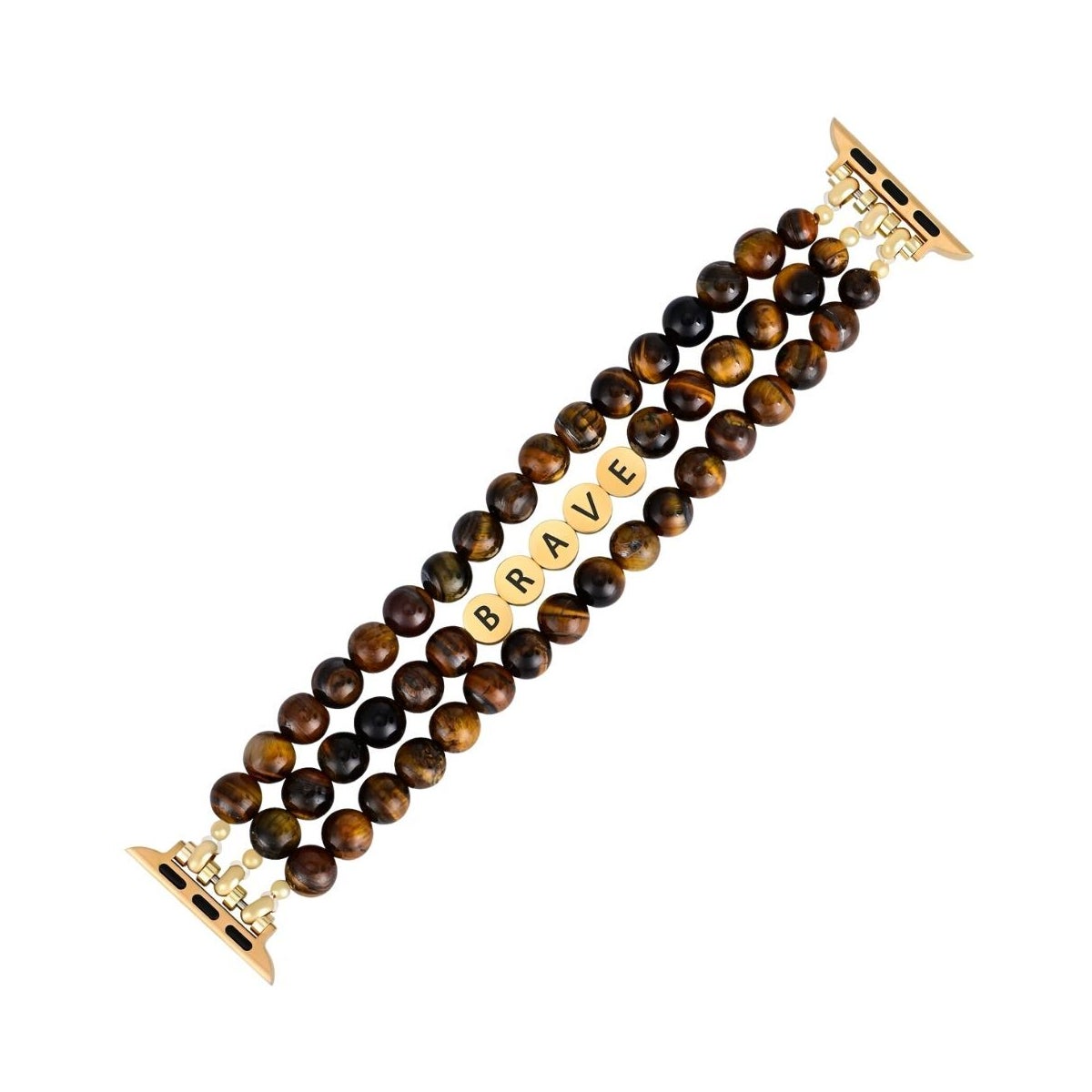 Tiger Eye Brave Inspiration Apple Watch Strap Small