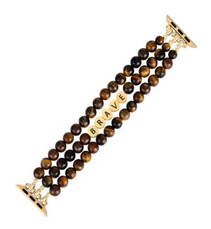 Tiger Eye Brave Inspiration Apple Watch Strap Small