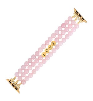 Rose Quartz Love Inspiration Apple Watch Strap Small