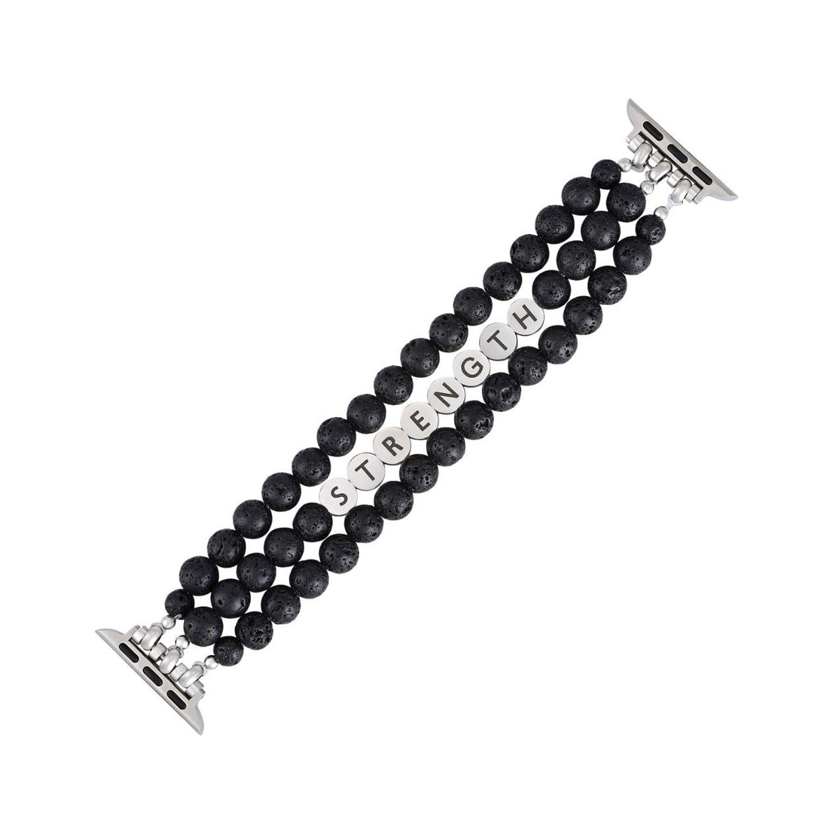 Lava Stone Strength Inspiration Apple Watch Strap Small