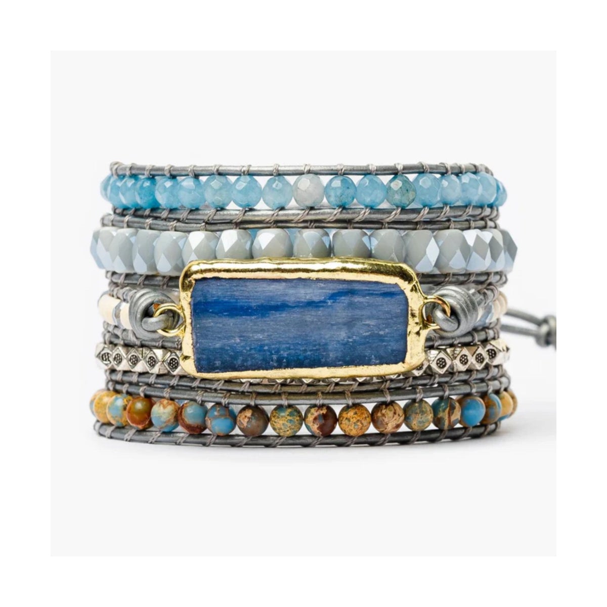 Healing Topaz Wrap Bracelet
