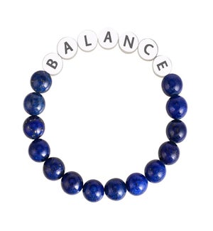 Lapis Lazuli Balance Inspiration Bracelet