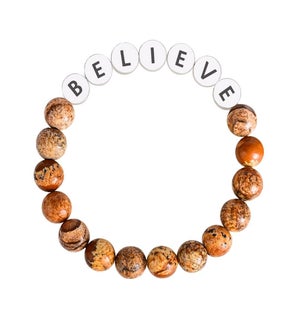 Agate Believe Inspiration Bracelet