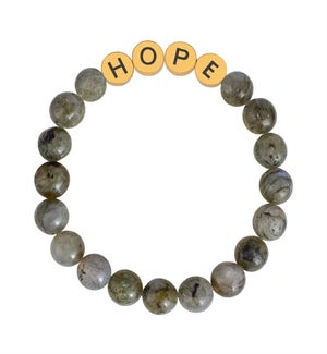 Labradorite Hope Inspiration Bracelet