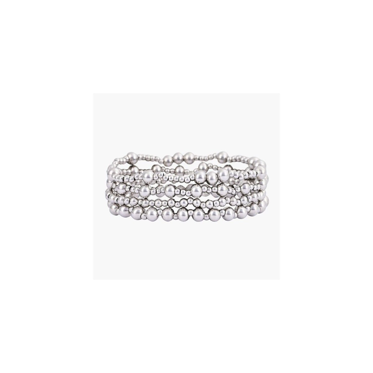 Platinum Demure Bracelet Set