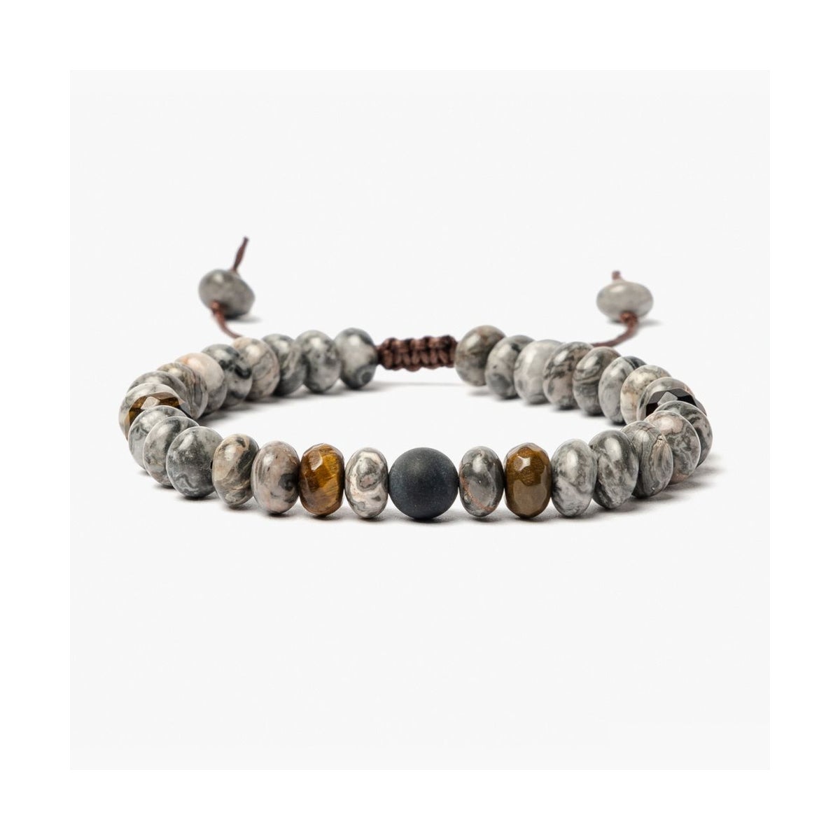 Jasper and Tiger Eye Bracelet