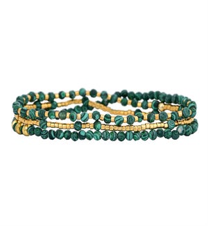 Emerald Aura Multi-Style Bracelet/Necklace