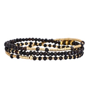 Midnight Gold Multi-Style Bracelet/Necklace