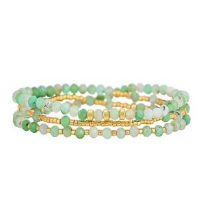 Mystic Olive Charm Multi-Style Bracelet/Necklace