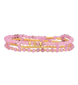 Rose Glow Multi-Style Bracelet/Necklace