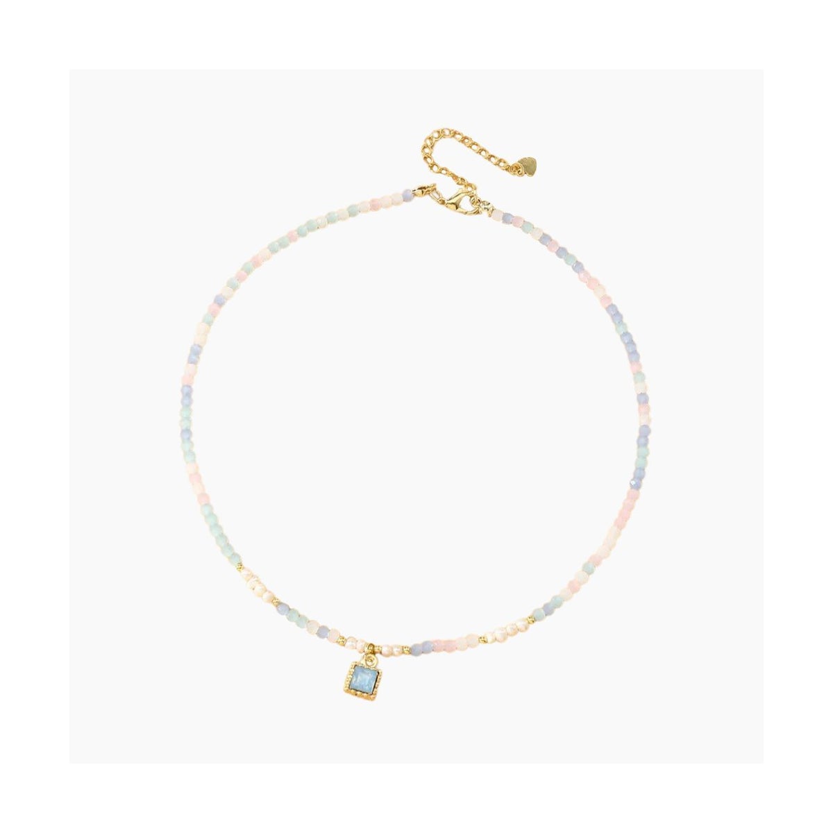 Tranquil Sky Crystal Choker Necklace