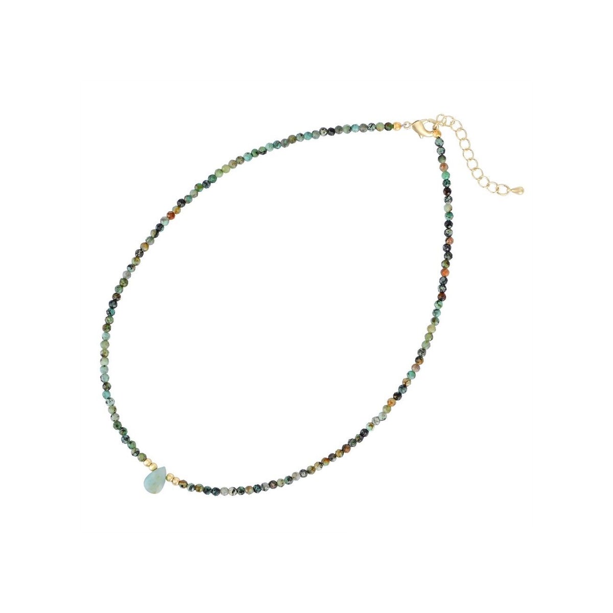 Seabreeze African Turquoise Necklace