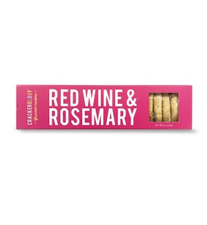 Red Wine and Rosemary Crackers