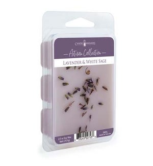 Lavender and White Sage (Sprinkle) 2.5 Oz Artisan Wax Melts