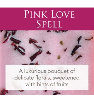 2.5 oz Artisan Wax Melts Pink Love Spell (Sprinkle)