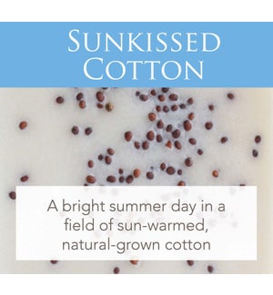 2.5 oz Artisan Wax Melts Sunkissed Cotton  (Sprinkle)