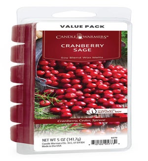 Classic Wax Melts - Cranberry Sage