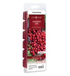 Classic Wax Melts - Cranberry Sage