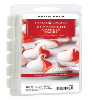 Classic Wax Melts - Peppermint Vanilla Swirl